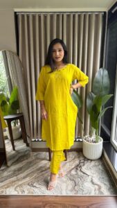 linen dhabu coord