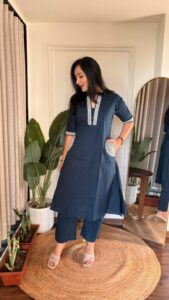 A line dhabu cotton coord