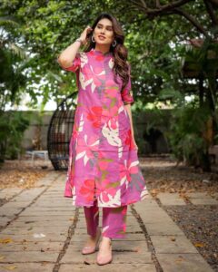 Floral cotton coord