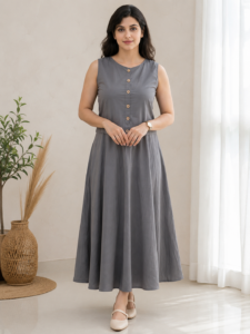 Pure Cotton Skirt & Top Set for Women