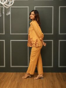 Stylish Cotton Kurta Pant Set for Women – 3 Colors