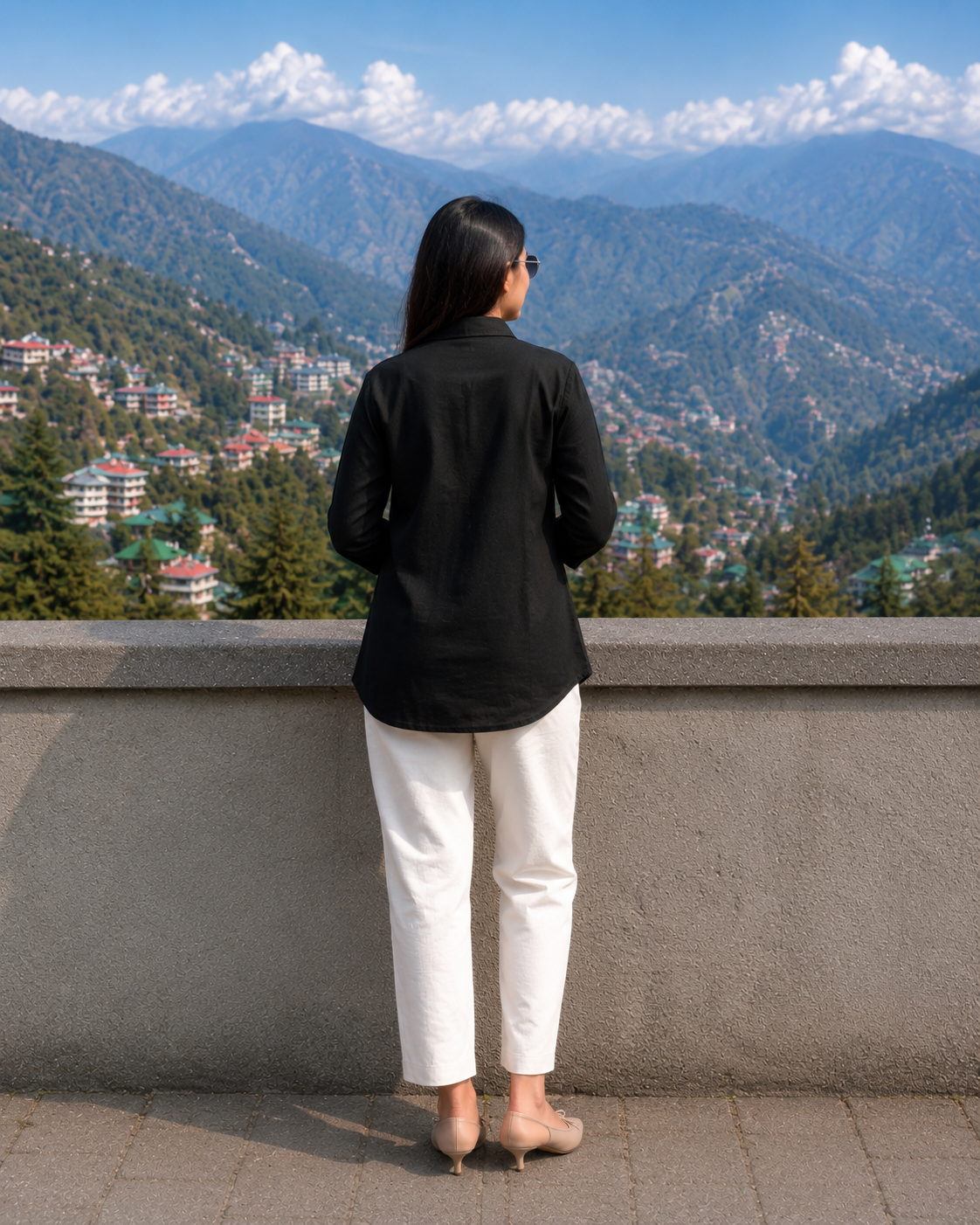 Cotton Slub Shirt Pant Set