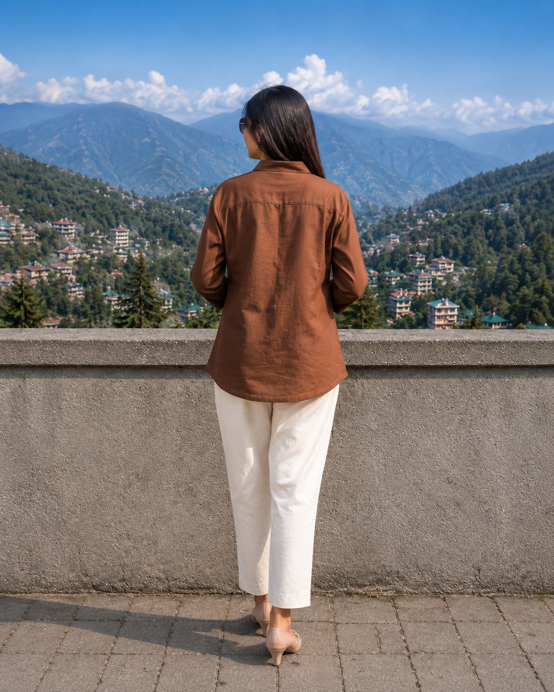 Cotton Slub Shirt Pant Set