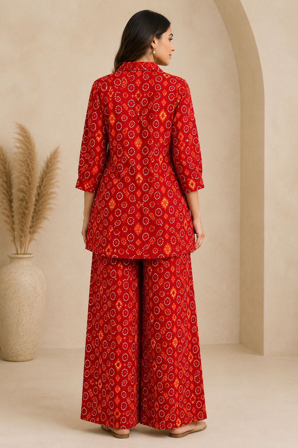 Premium Printed Pure Cotton Co-ord Set for Women