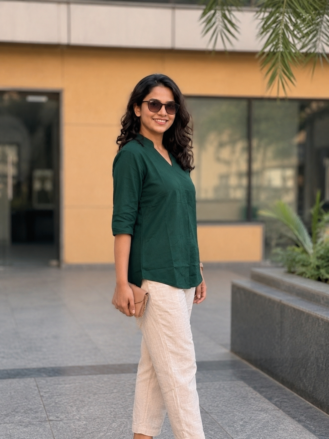 Cotton Jaipuri Print Kurti for Women