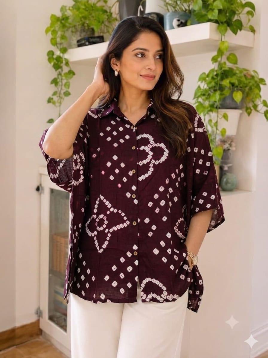 Semi Gaji Kaftan Shirt