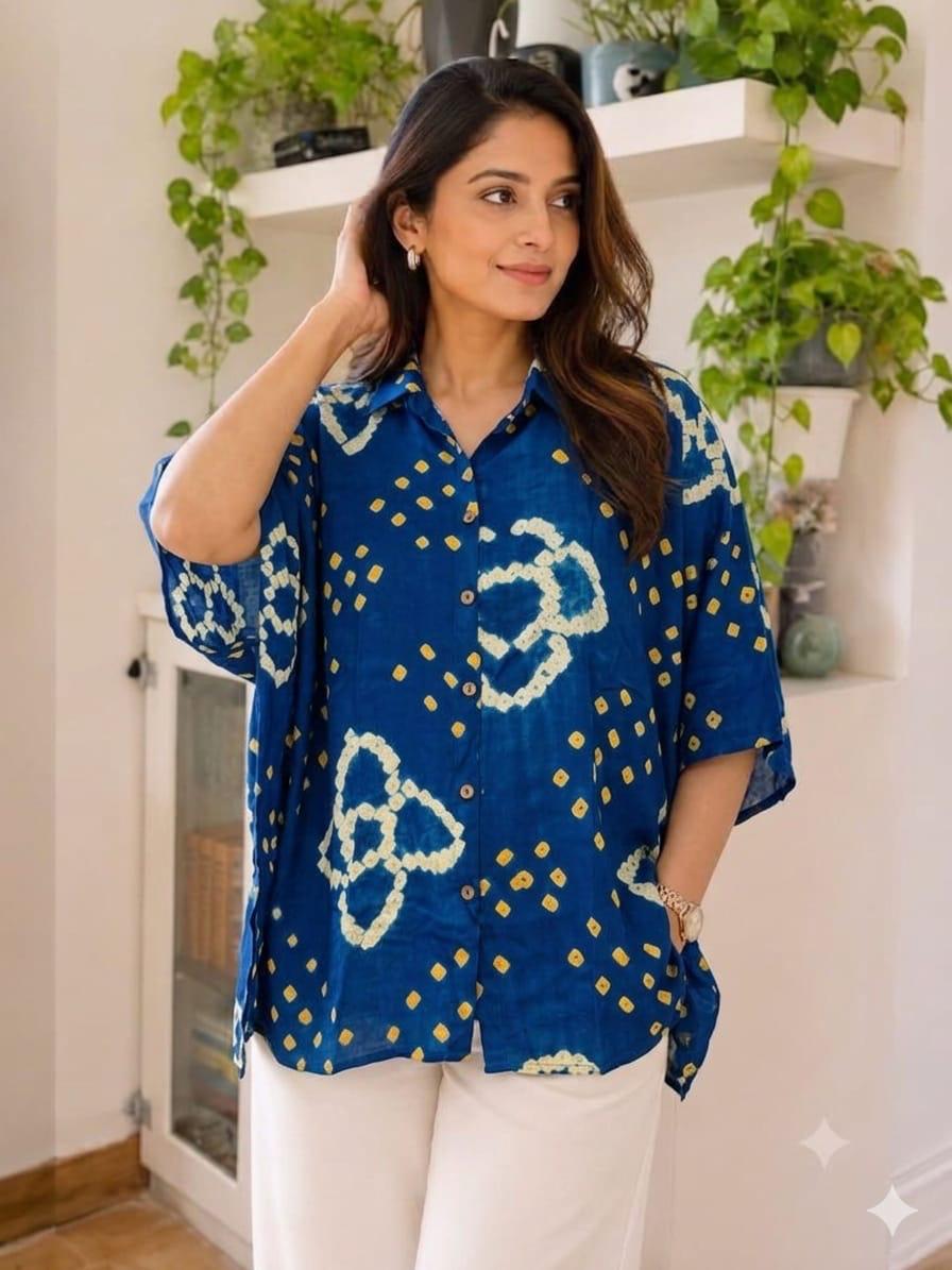 Semi Gaji Kaftan Shirt