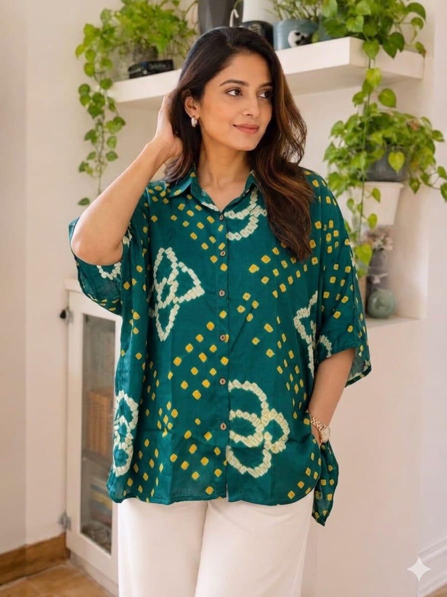 Semi Gaji Kaftan Shirt