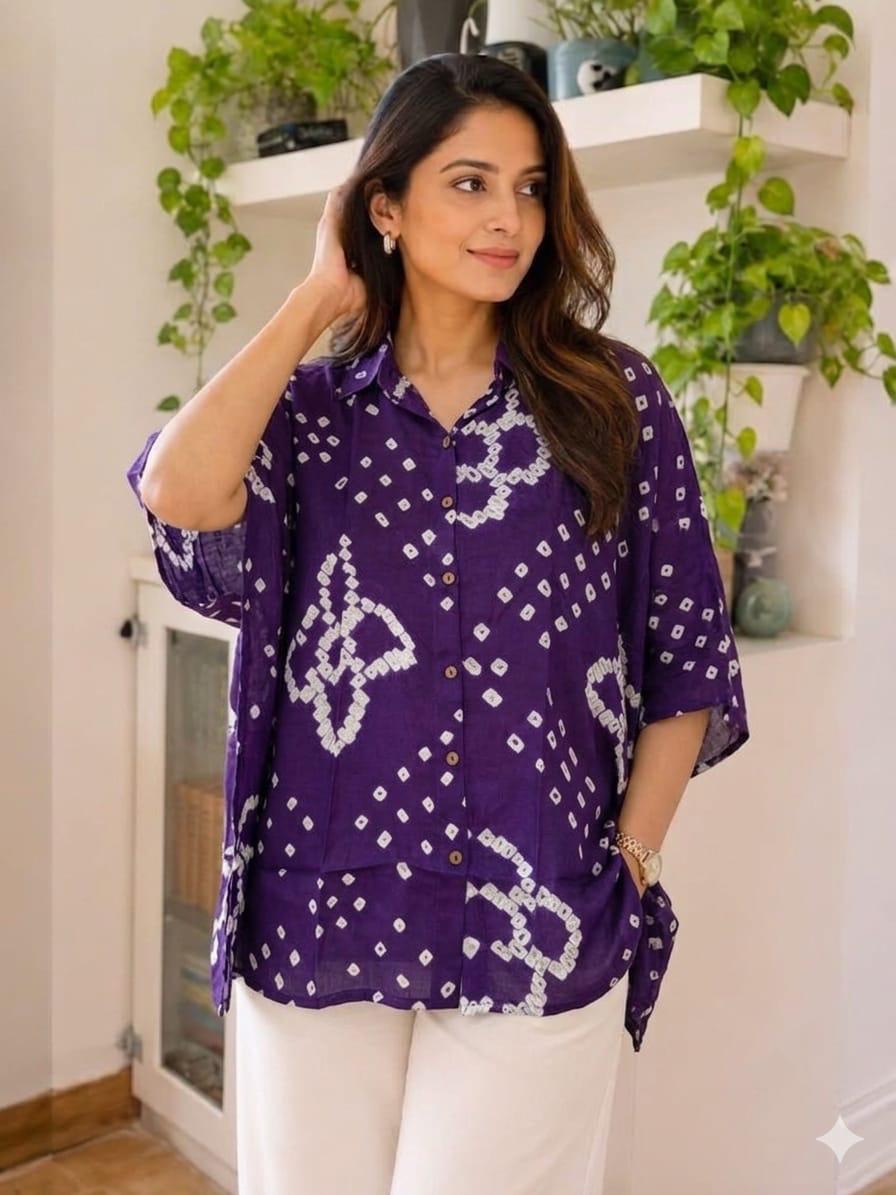 Semi Gaji Kaftan Shirt